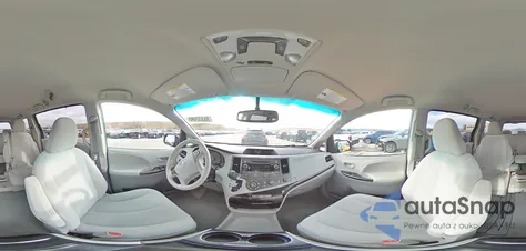 2012 Toyota Sienna Le V6 8 Passenger from USA, damaged, VIN 5TDKK3DC3CS185395